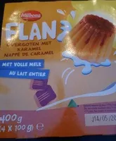 Flan nappé de caramel