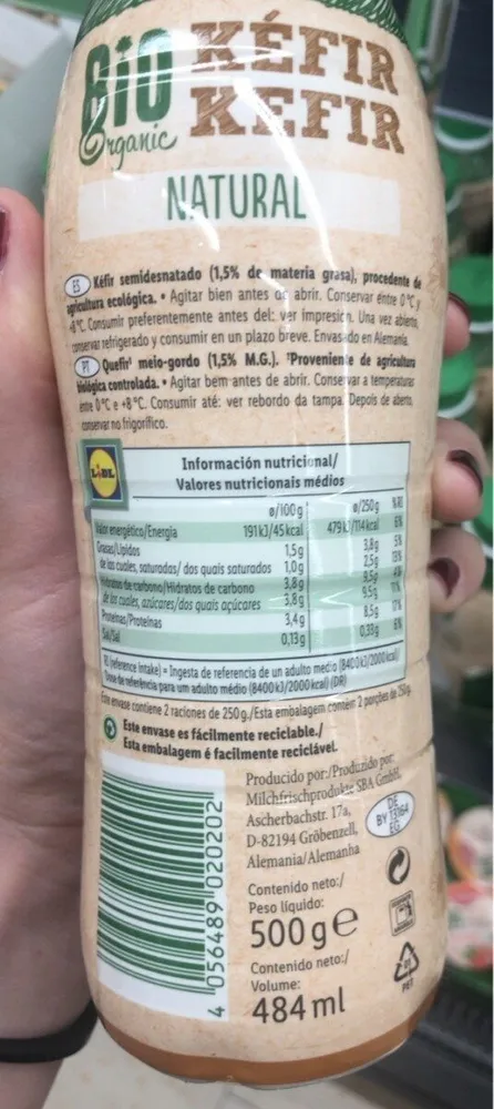 Kéfir Natural