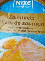 Filets de saumon dans une sauce moutarde à ec graines