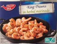 King praws in herbal marinade