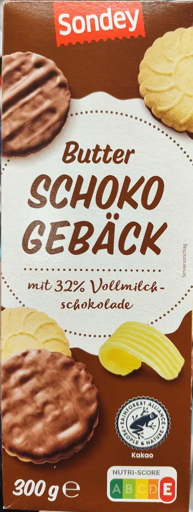 Schoko Buttergebäck