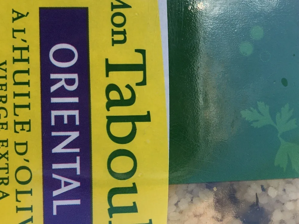 Mon taboulé oriental