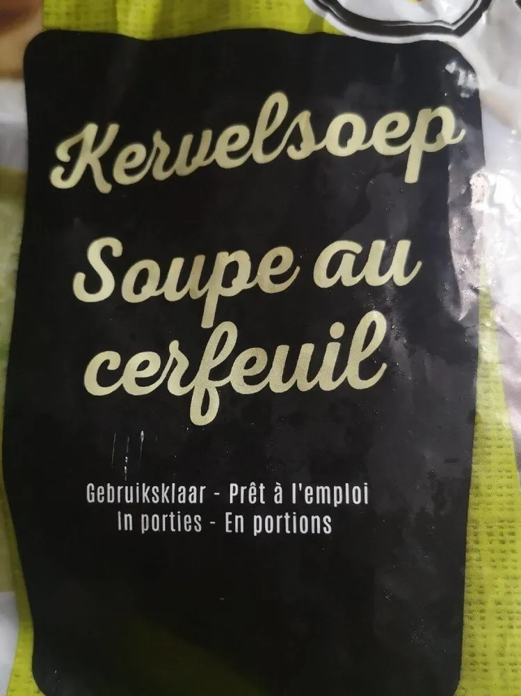 Soupe au cerfeuil