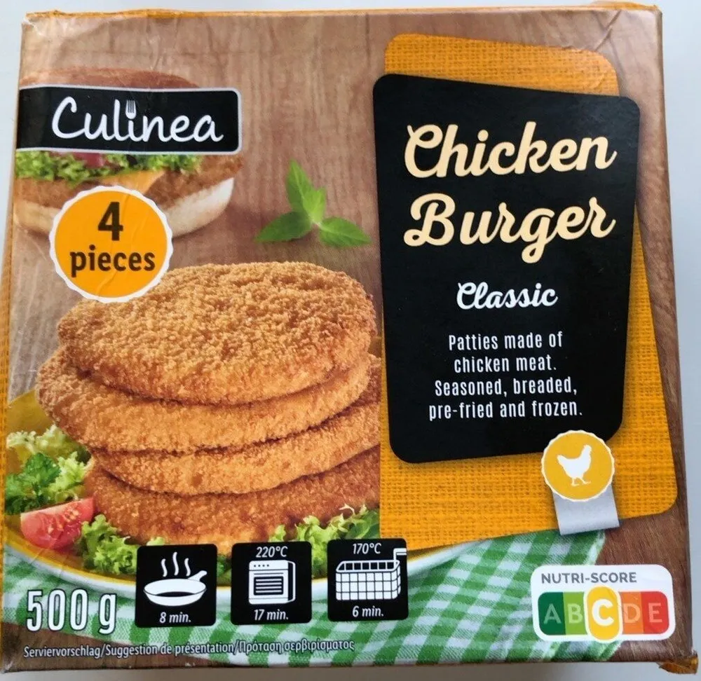 Chicken burger classic