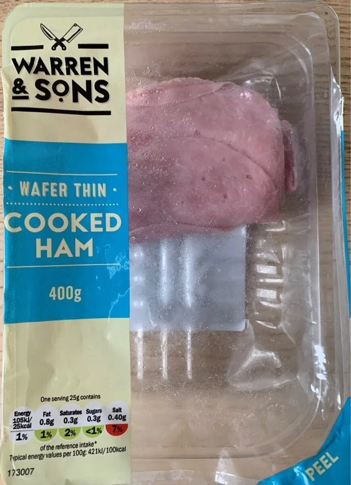 Cooked ham