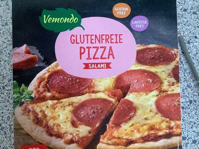 GLUTENFREIE PIZZA SALAMI
