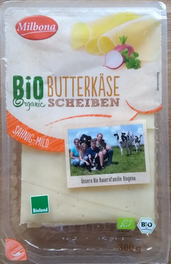 Butterkäse Scheiben