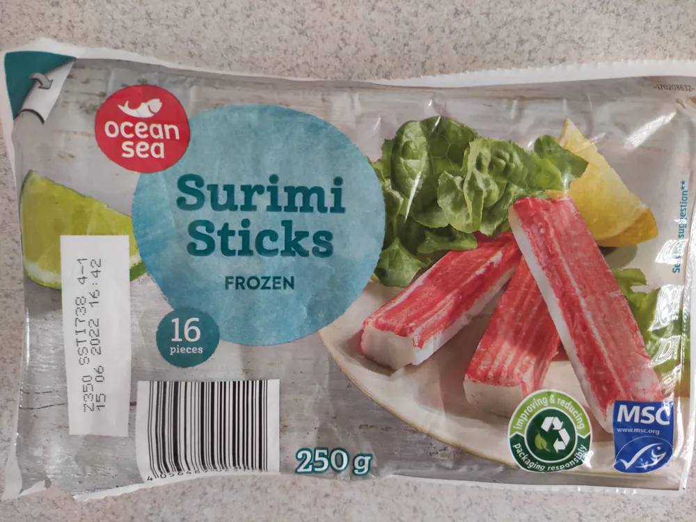 Paluszki surimi
