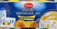 Joghurt, griechischer Art, Honigzubereitung