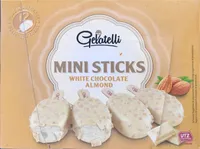 Mini Sticks White Chocolate Almond