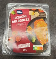 LASAGNE BOLOGNESE WITH BEEF