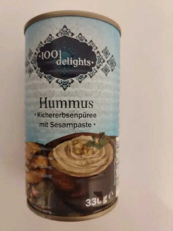 Hummus Kichererbsenpüree mit Sesampaste