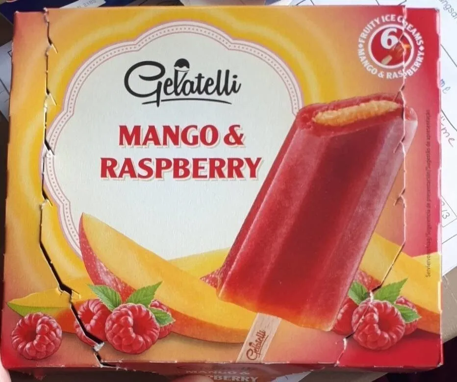 Mango and Raspberry