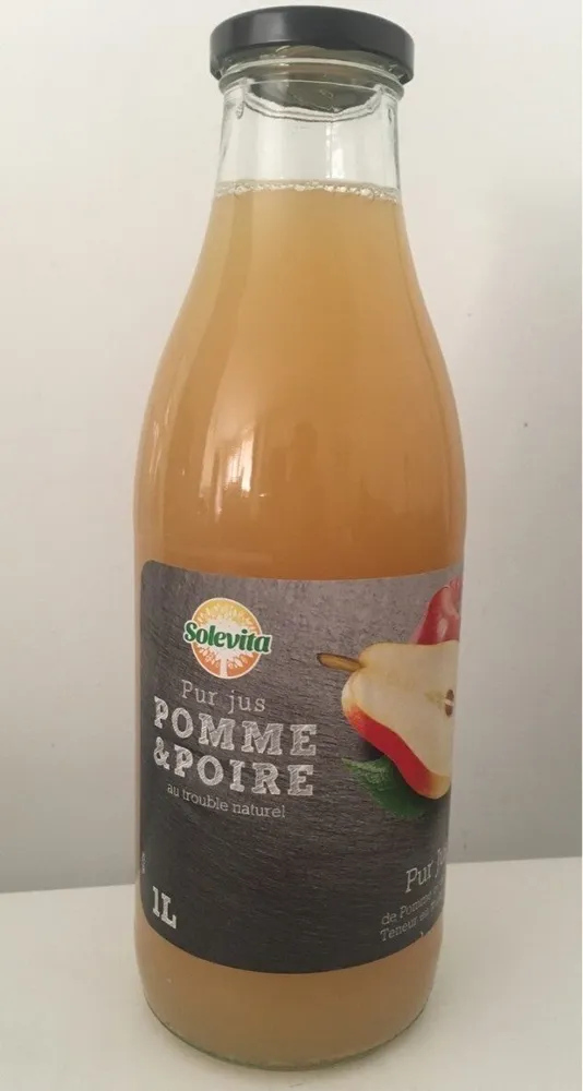Pur jus pomme et poire