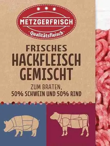 Hackfleisch Gemischt