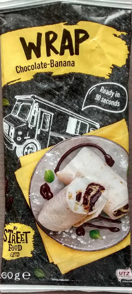 Wrap Chocolate-Banana