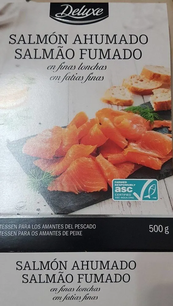 Salmon ahumado