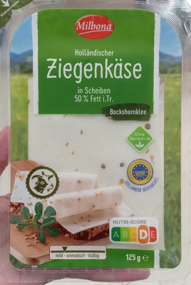 Ziegenkäse Schnittkäse mit Bockshornklee