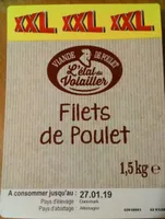 Filets de poulet