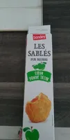 Les sablés pur beurre cœur pomme tatin
