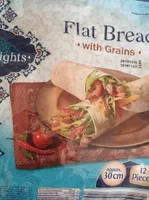 Flat bread  with grains