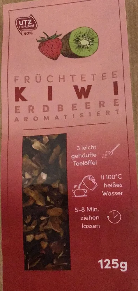 Früchtetee Kiwi-Erdbeere
