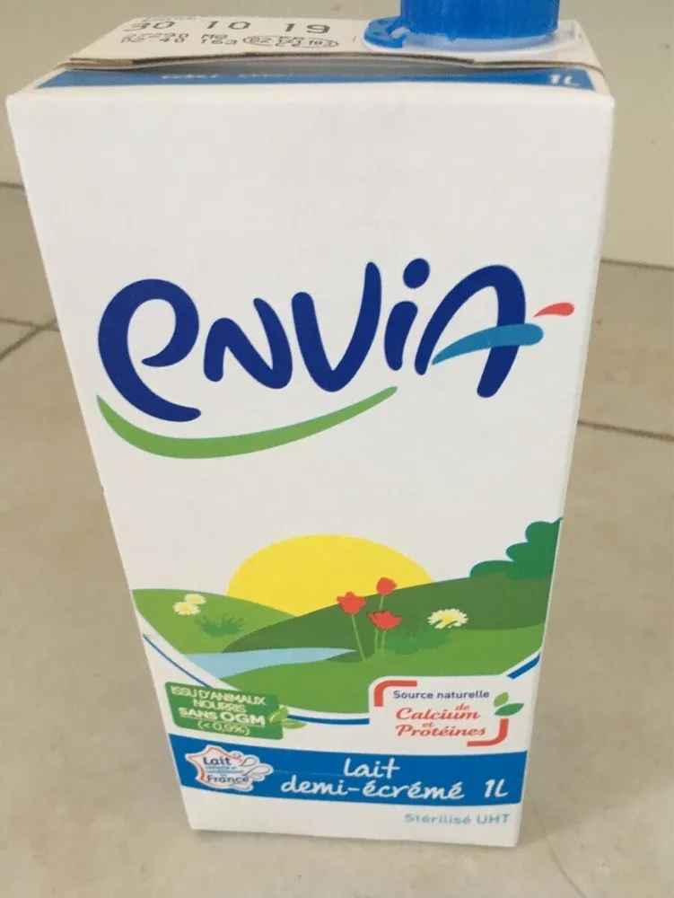 Lait demi-écrémé