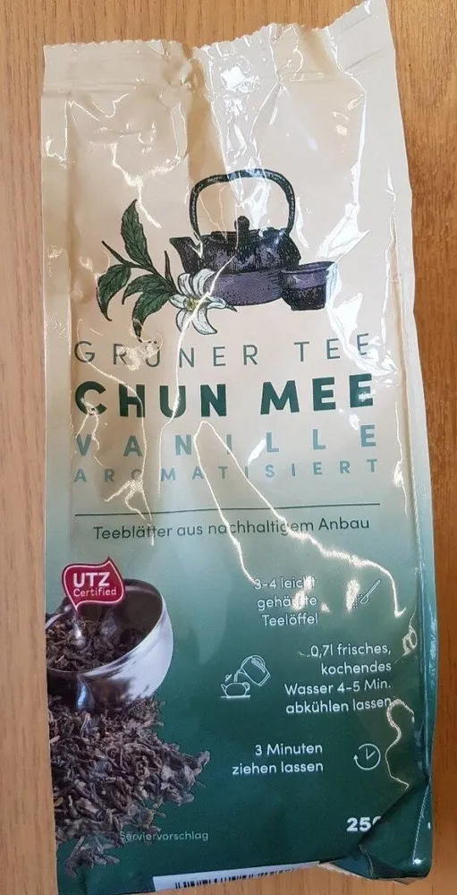 Grüner Tee Chun Mee Vanille
