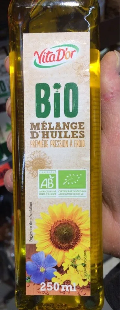 Mélange d'huiles bio