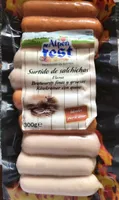 Surtido de salchichas viena