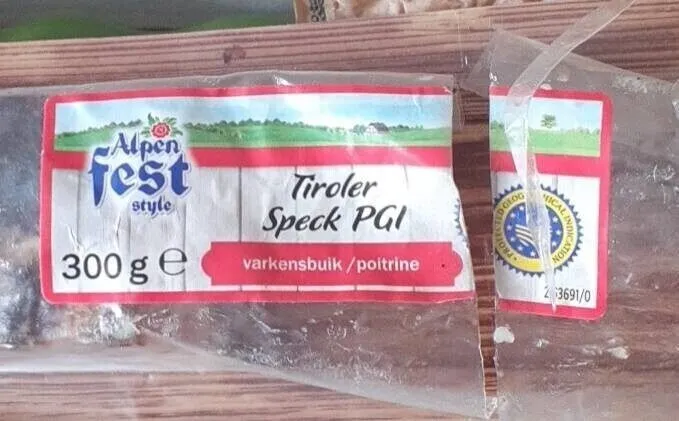 Tiroler speck pgi
