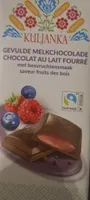 chocolat au lait fourré saveur fruit des bois