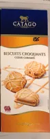 Croquants coeur caramel