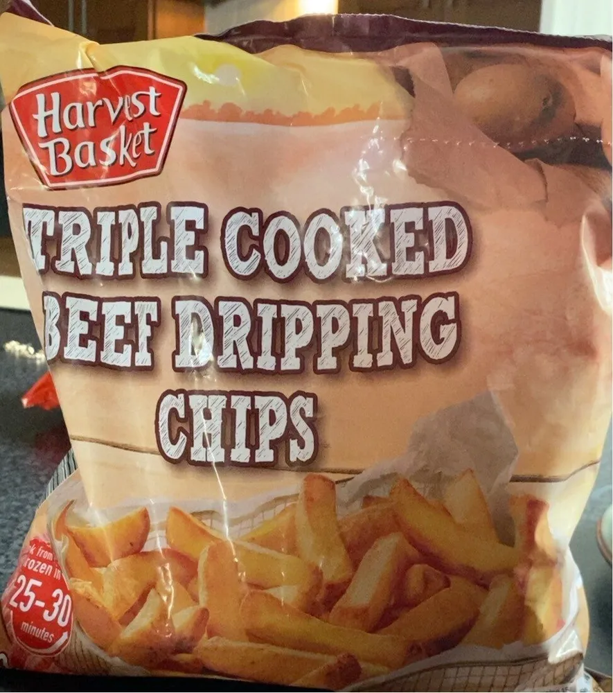 Triple cooked beef dripping chips
