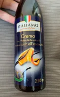 Crema con "aceto baslsamico di modena IGP" all'arancia