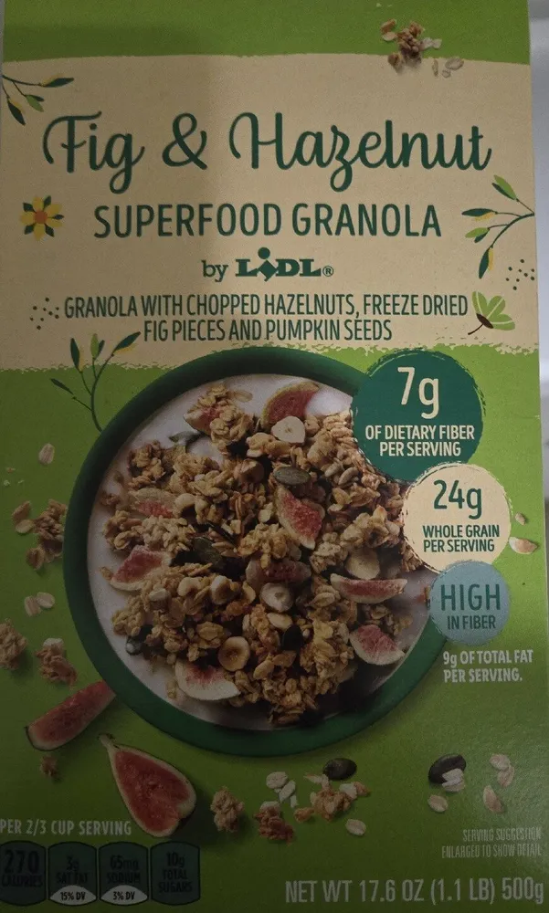 Fig & Hazelnut SUPERFOOD GRANOLA