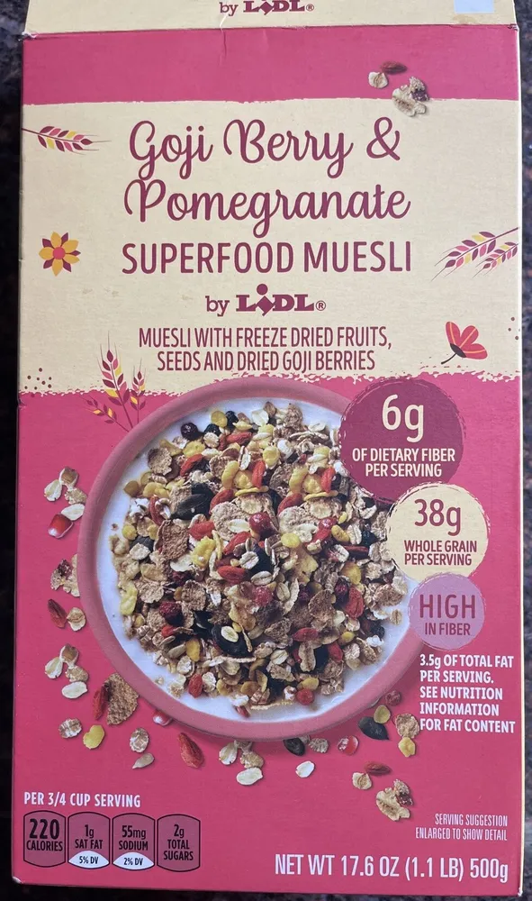 Muesli - Granada y bayas de goji