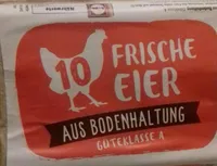 Frische Eier aus Bodenhaltung