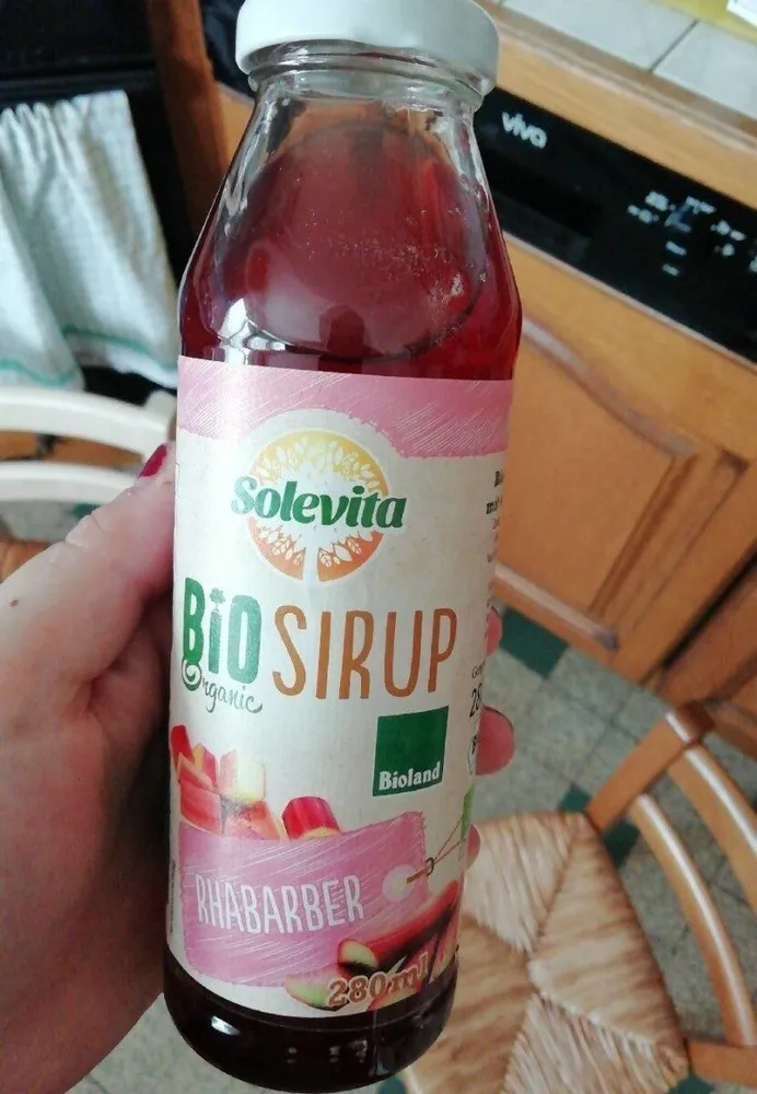 Sirop rhubarbe