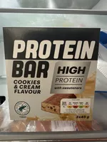 PROTEIN BAR sabor a COOKIES & CREAM