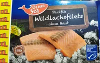 Pazifik Wildlachsfilets ohne Haut