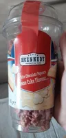 White chocolate popcorn cheese cake flavour
