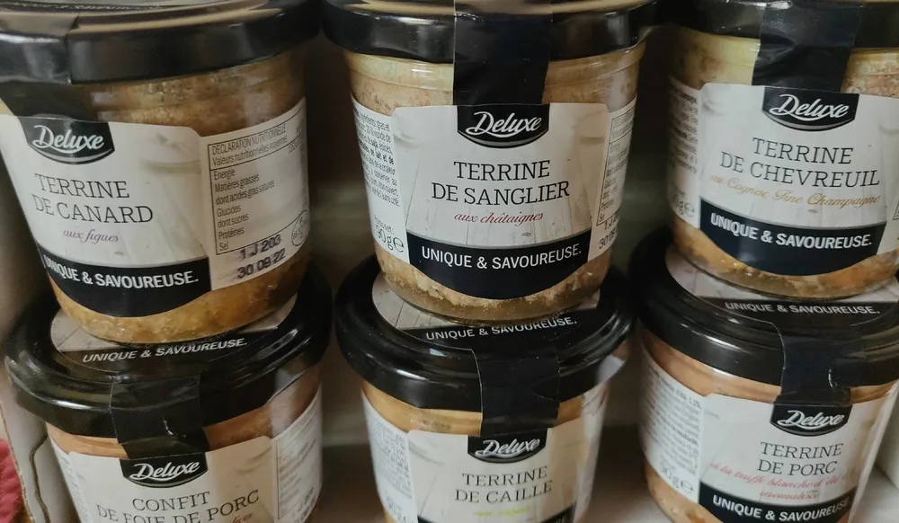 Sélection de terrines Lidl