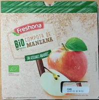Compote pomme bio