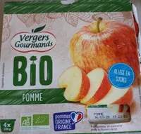 Vergers gourmands bio pomme