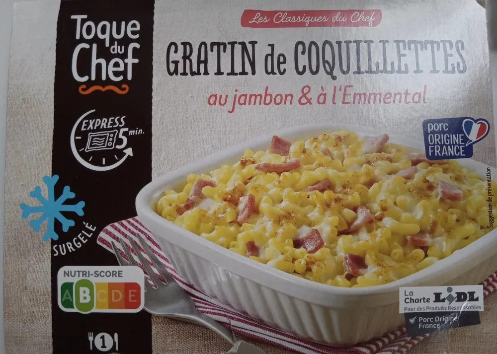 Gratin de Coquillettes
