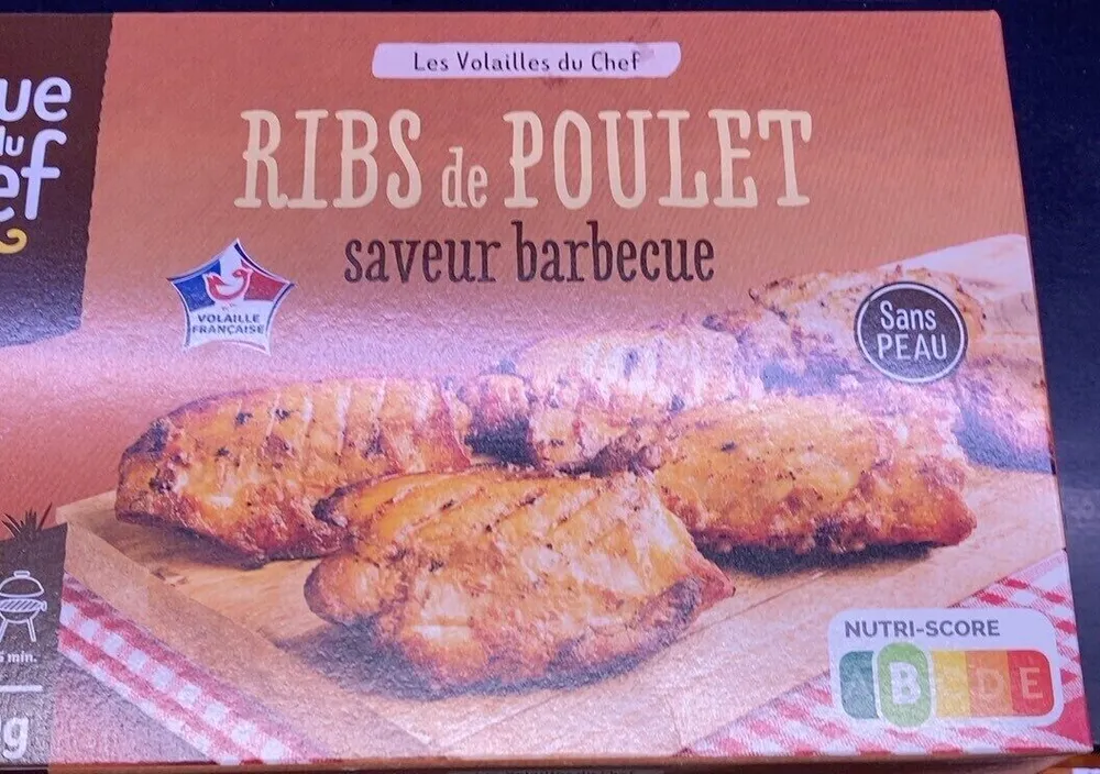 Ribs de poulet saveur barbecue