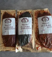 Magret de canard marinés 3 saveurs