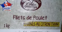 Filets de poulet marinés au citron thym