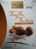 Truffles fantaisie saveur caramel aux éclats de caramel
